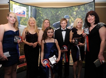 East Yorkshire Committee and Riders at the British Showjumping Annual Ball